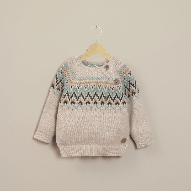 OPALINE - Sweaters Bebé niño Beige 40174 Opaline