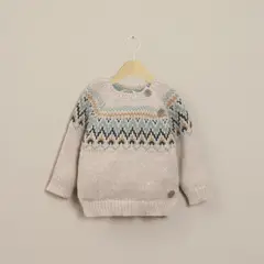 OPALINE - Sweaters Bebé niño Beige 40174