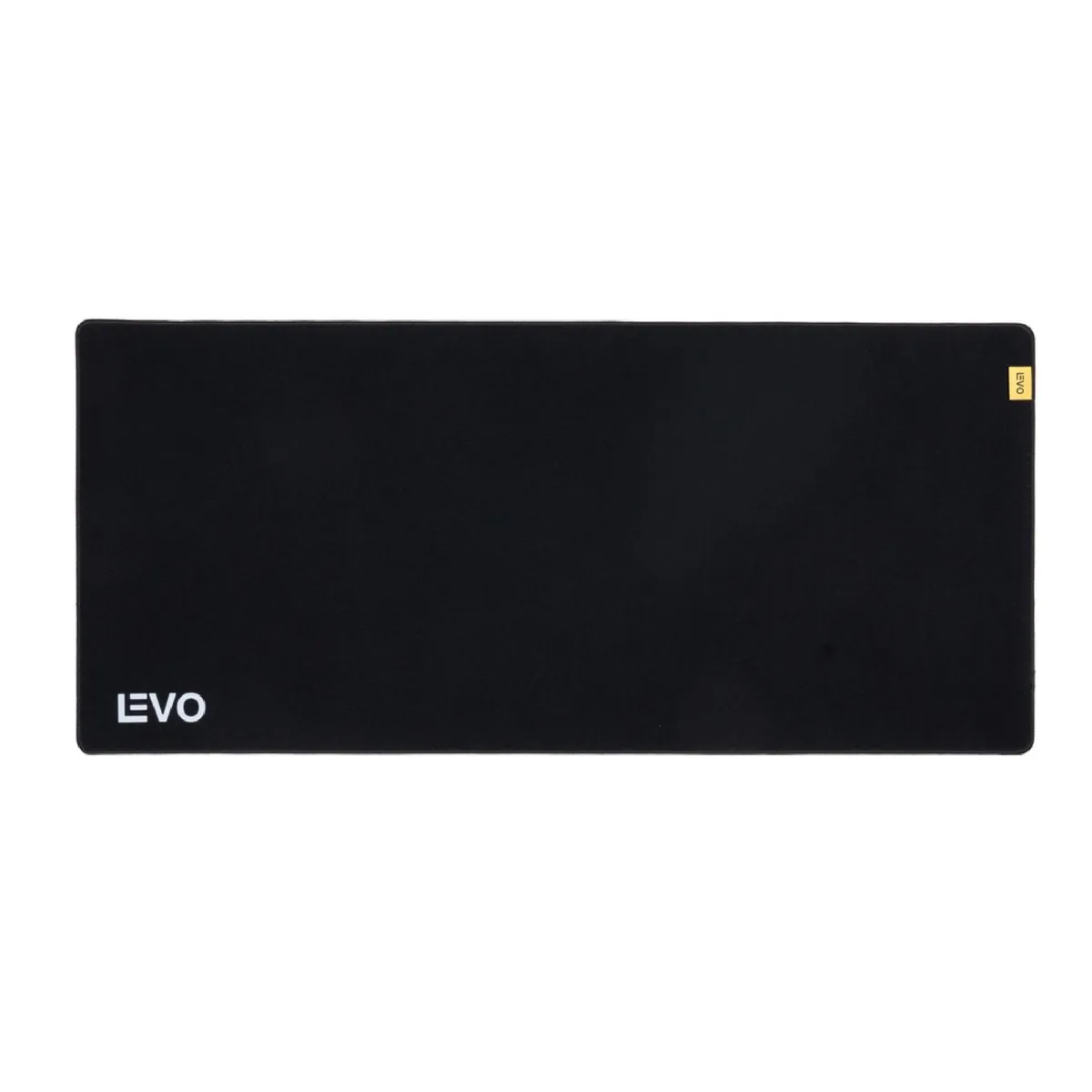 LEVO - Mousepad Battlemat XXL 90x40 cm Antideslizante Negro LEVO