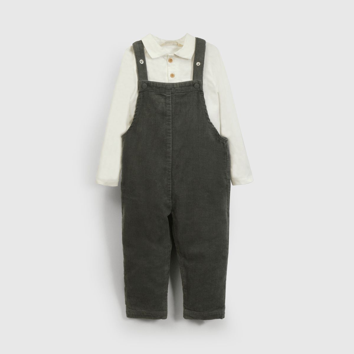 COLLOKY - Jardinera Bebé niño Gris 56305 Colloky