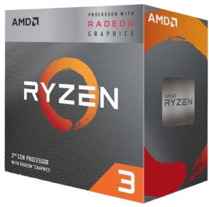 AMD CORP CPU AMD - Socket AM4 - Ryzen 3 3200G - 3.6GHZ - 4 Core ...