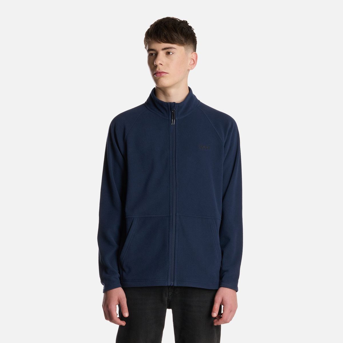 LIPPI - Polar Teen Boy Cold Day Therm-Pro Full Zip Jacket Azul Marino Lippi