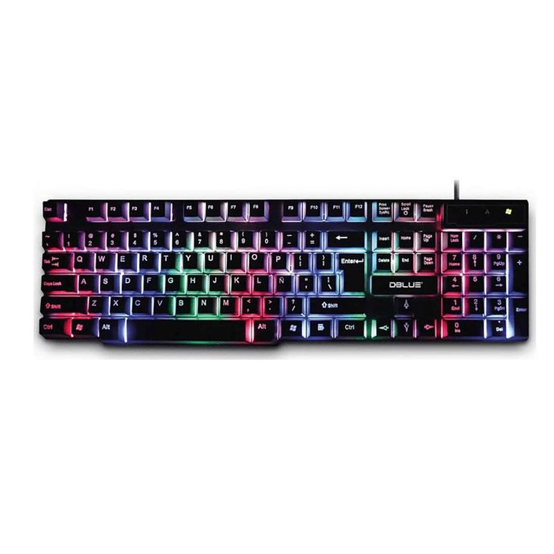 DBLUE - TECLADO GAMER RETROILUMINADO