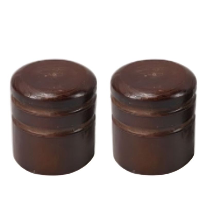 OEM - Barra de cortina de madera rosca 28mm