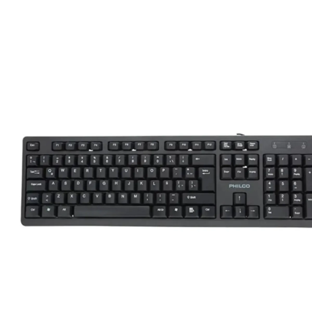 PHILCO - TECLADO ALÁMBRICO SPK6234 NEGRO PHILCO 