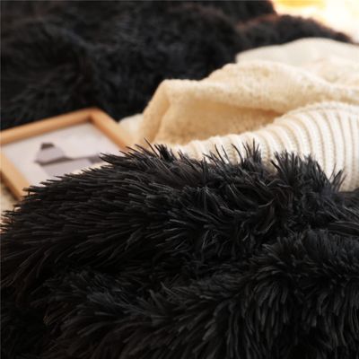 Imagen 2 del producto PLUMON NEGRO PELUDO 1.5 PLAZA CON CHIPORRO SUAVE TOMMY