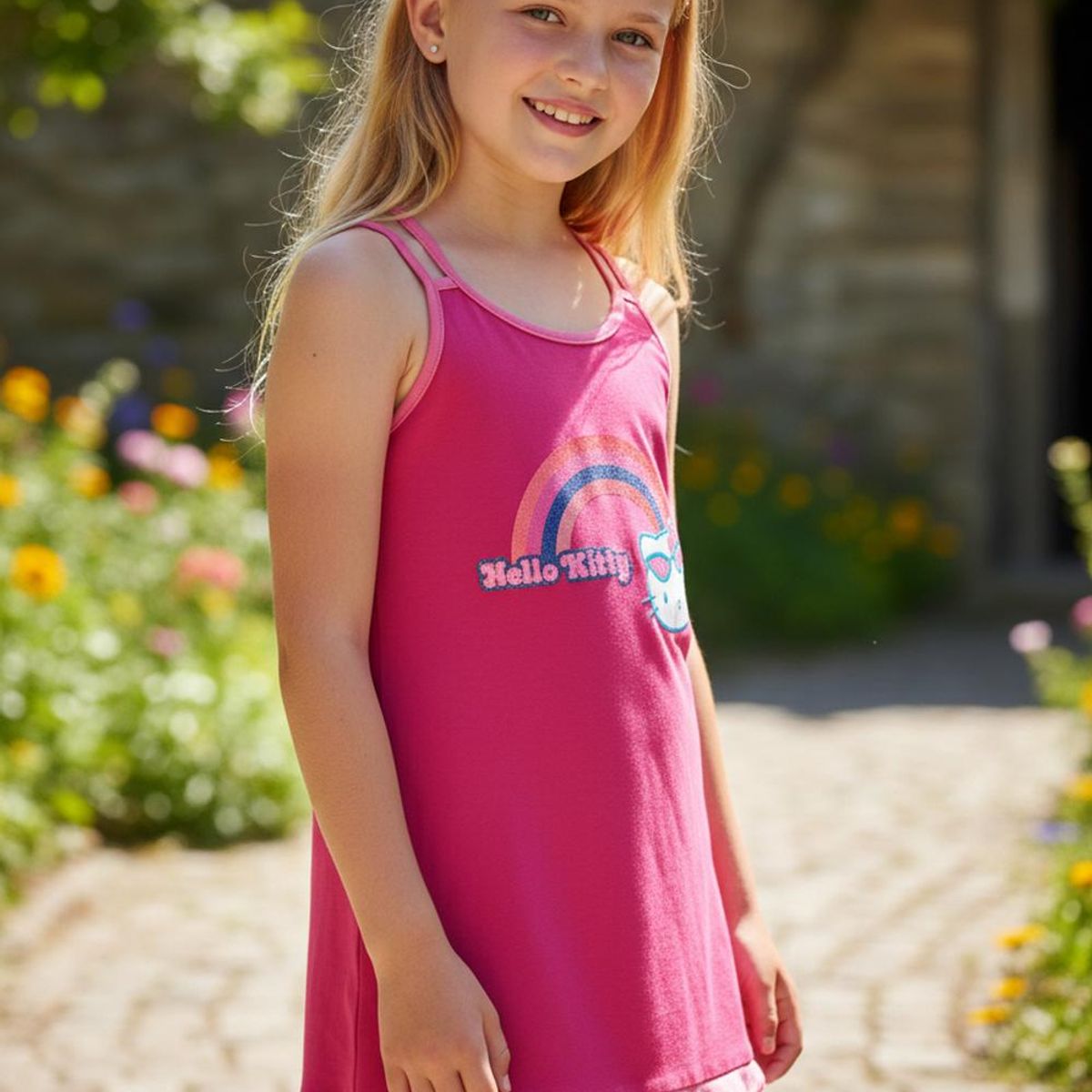 HELLO KITTY - Vestido Niña Hello Kitty