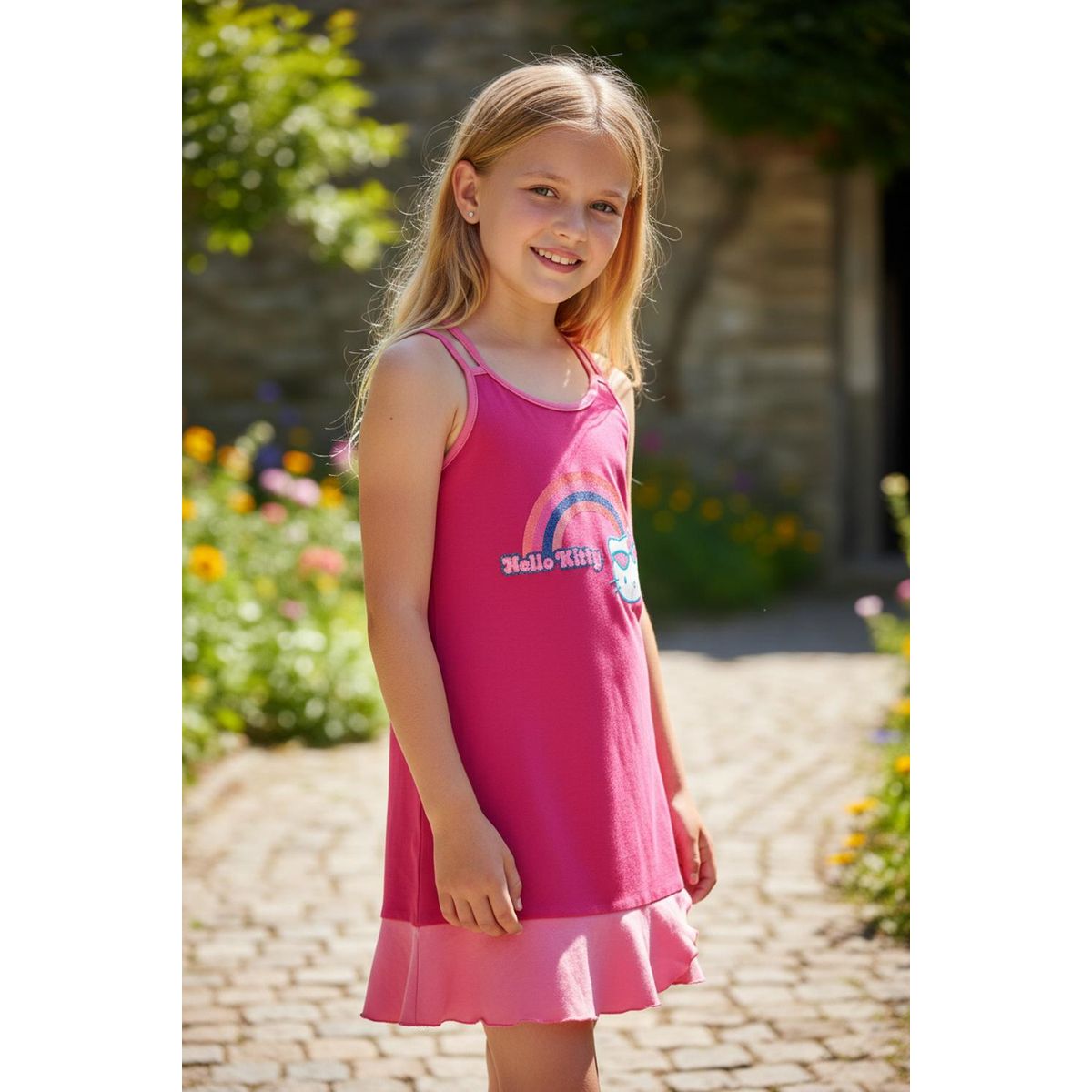 HELLO KITTY - Vestido Niña Hello Kitty