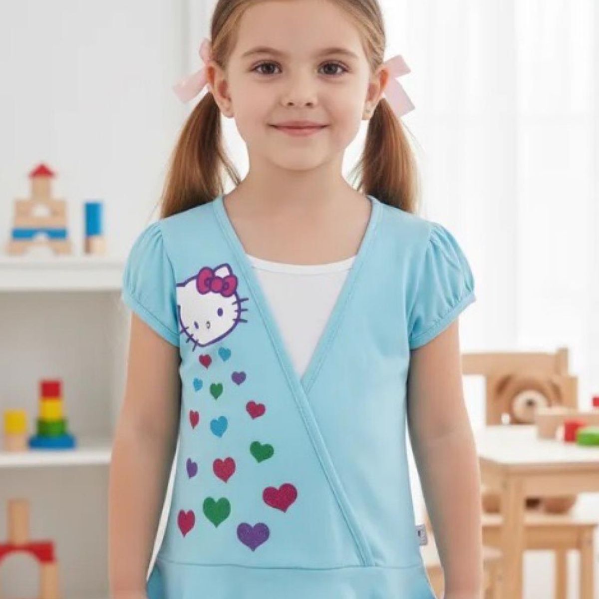 HELLO KITTY - Mini Vestido Niña Hello Kitty