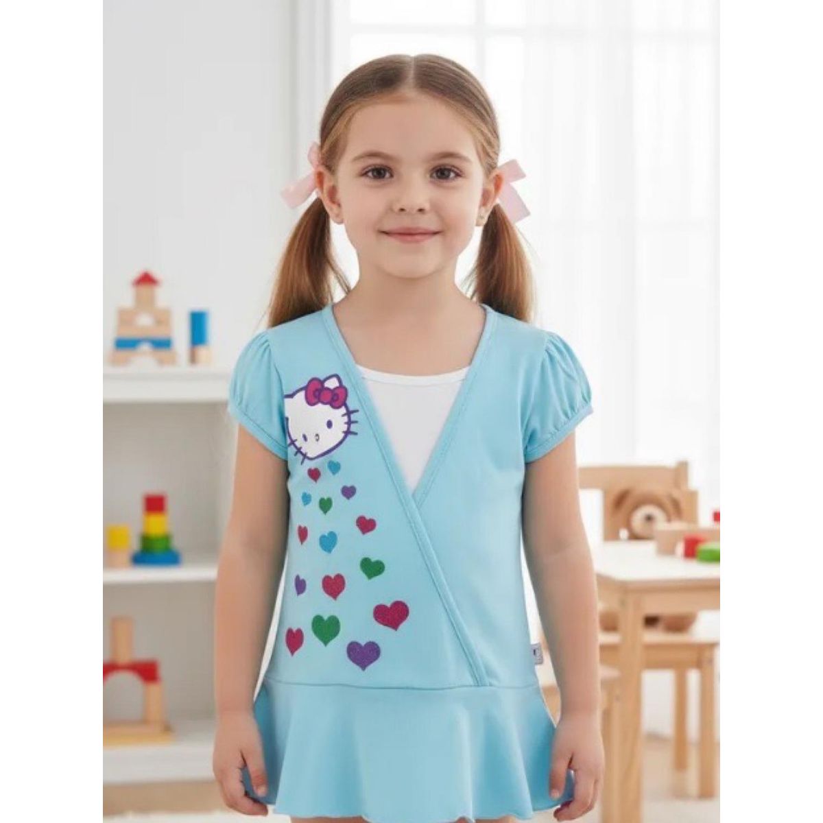 HELLO KITTY - Mini Vestido Niña Hello Kitty