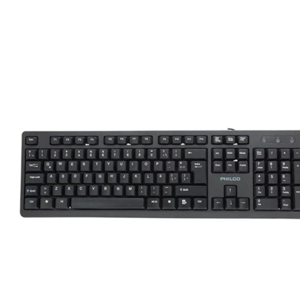 PHILCO - TECLADO ALÁMBRICO SPK6234 NEGRO PHILCO 