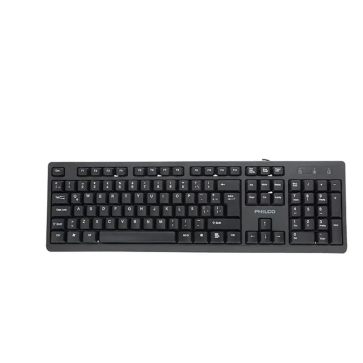 PHILCO - TECLADO ALÁMBRICO SPK6234 NEGRO PHILCO 