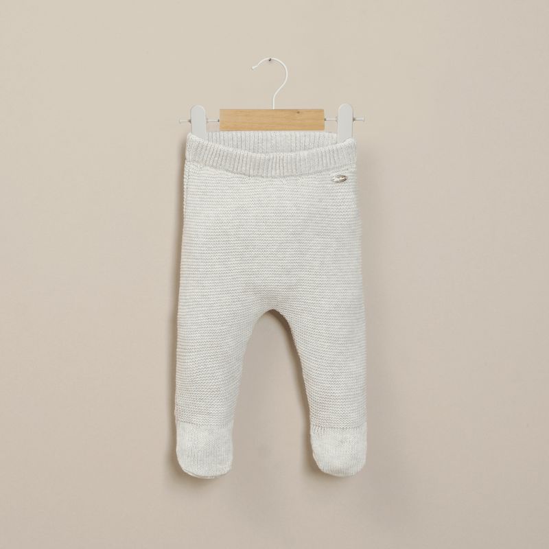 OPALINE - Calzas Unisex bebé Gris 40094 Opaline