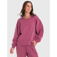 BSOUL - Polerón Mujer Creta Rosado BSOUL.
