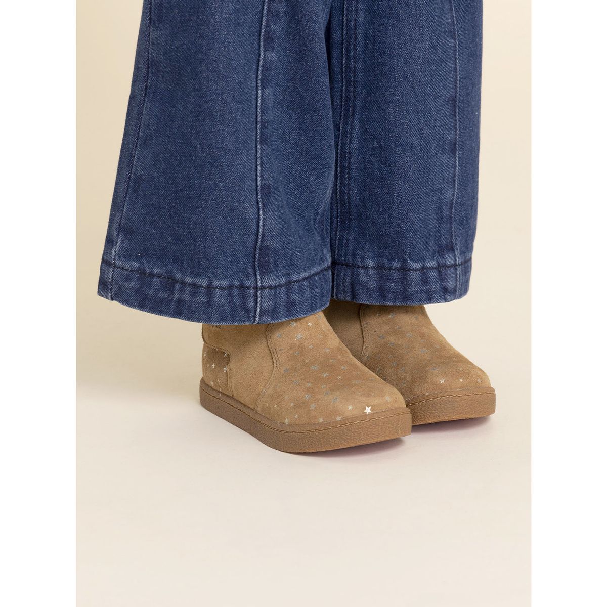 HUSH PUPPIES - Bota Cuero Bonnie Niña Café HUSH PUPPIES