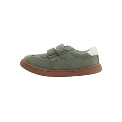 HUSH PUPPIES - Zapatilla Cuero Clara-K Niño Verde