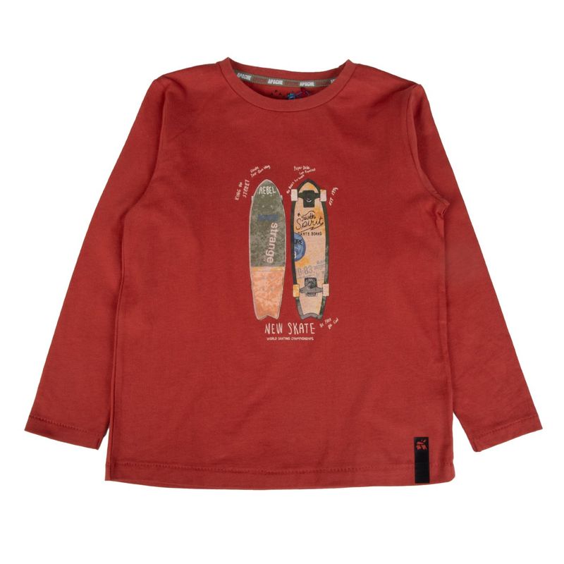 PILLIN - Polera  Rojo Pillin  PVB637-25TER  - Rojo