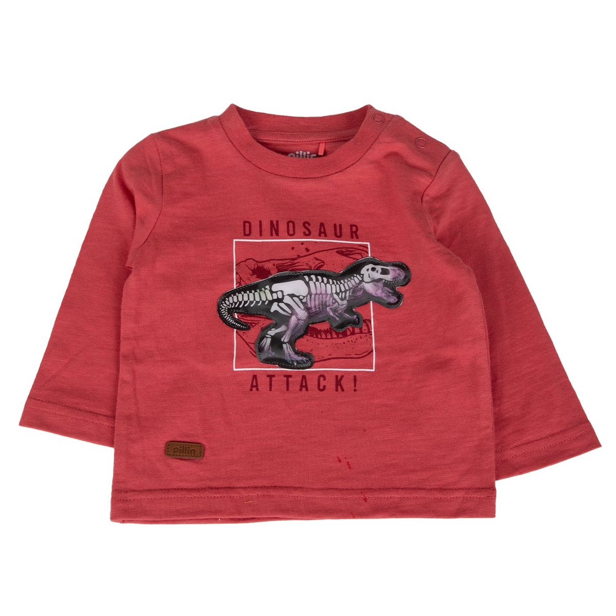 PILLIN - Polera Bebe  Rojo Pillin ( PVB619-25ROJ )