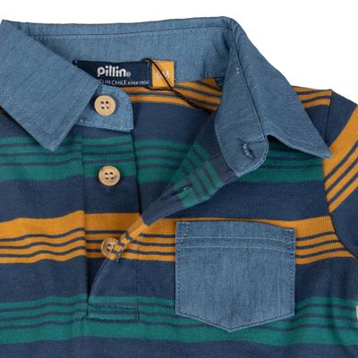 Imagen 2 del producto Polera Bebe Azul ( PVB618-25AZU )