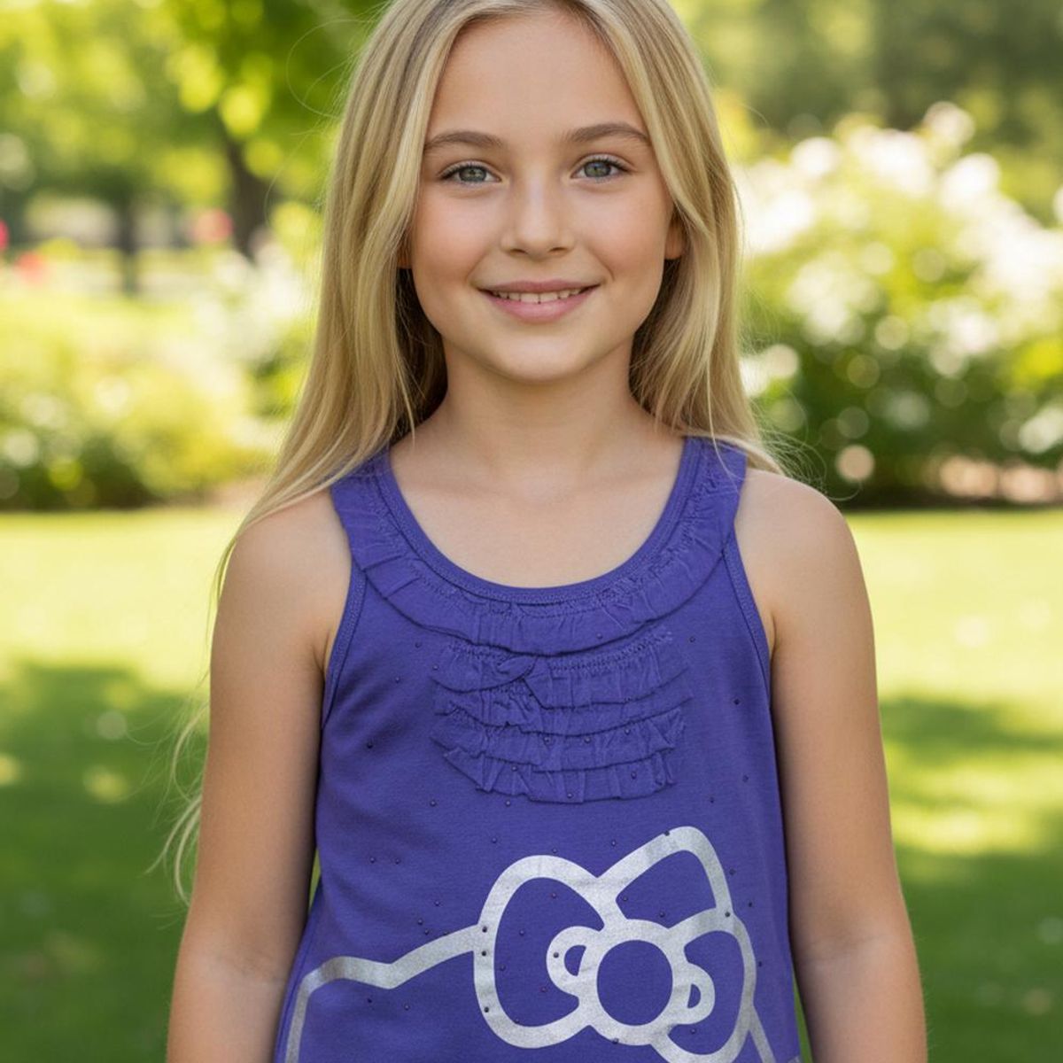 HELLO KITTY - Polera Niña Hello Kitty