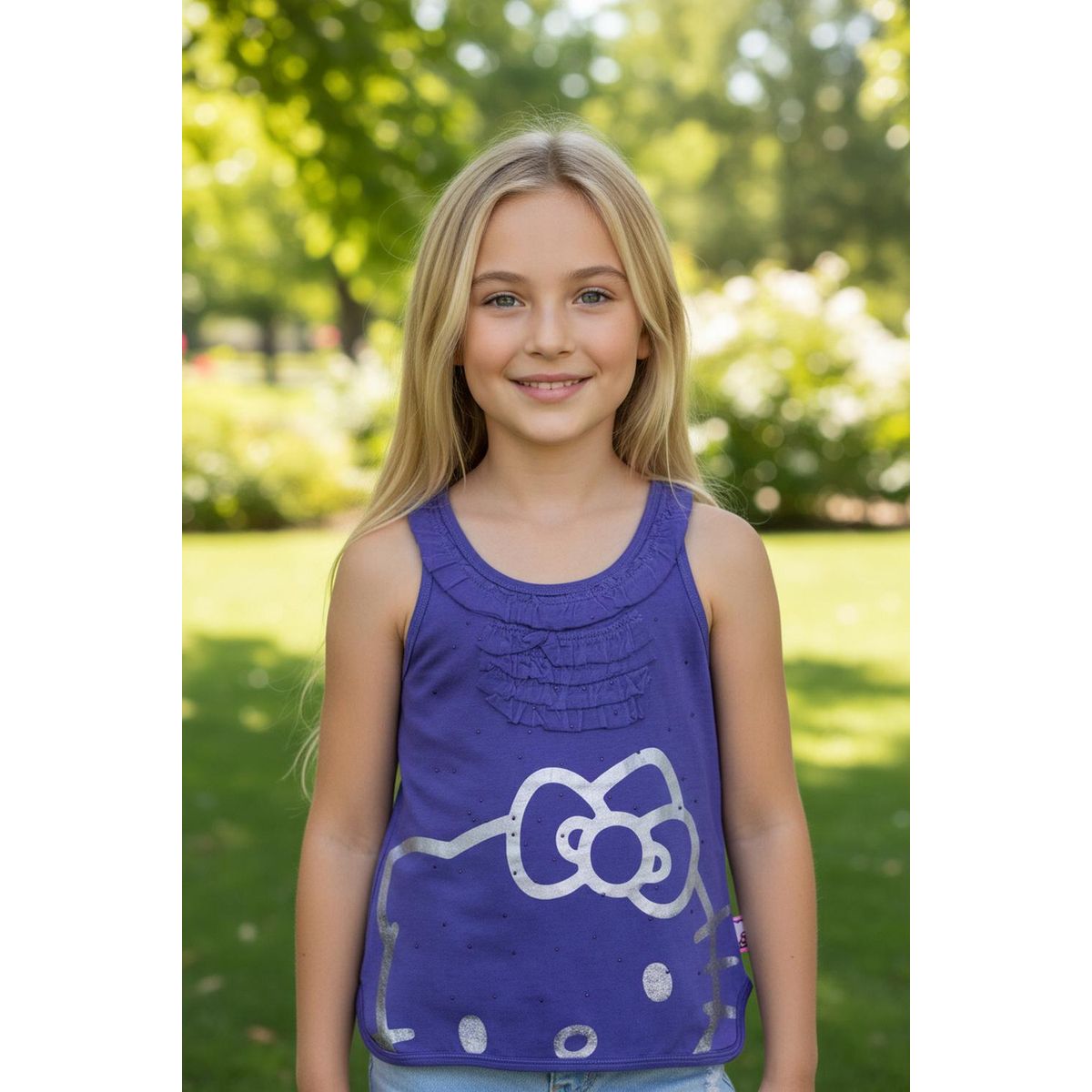 HELLO KITTY - Polera Niña Hello Kitty