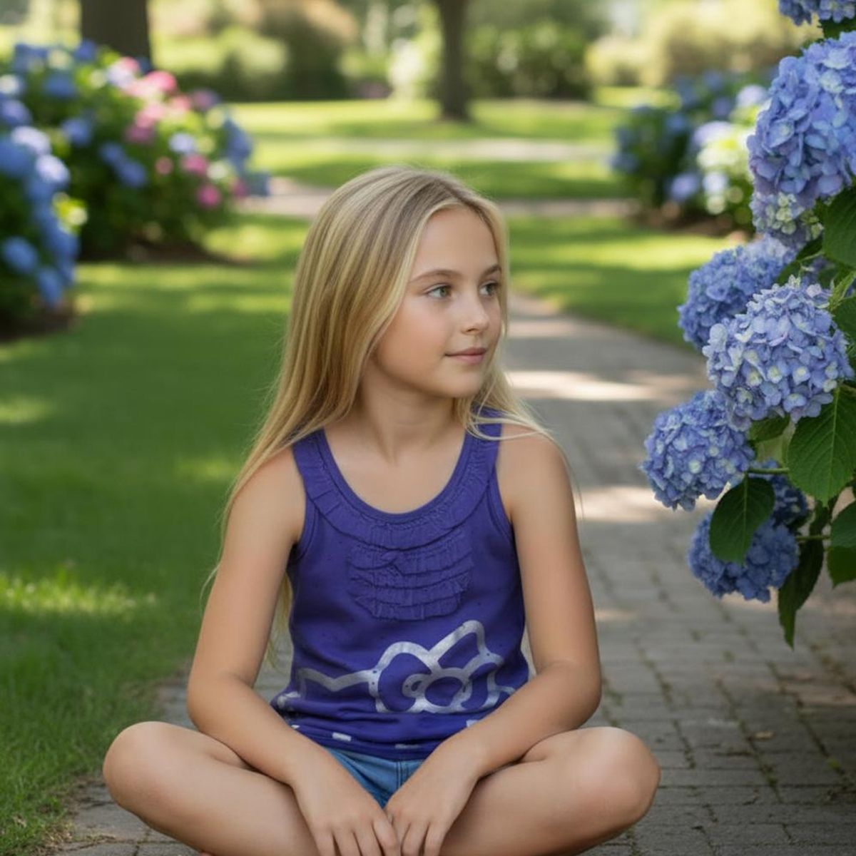 HELLO KITTY - Polera Niña Hello Kitty