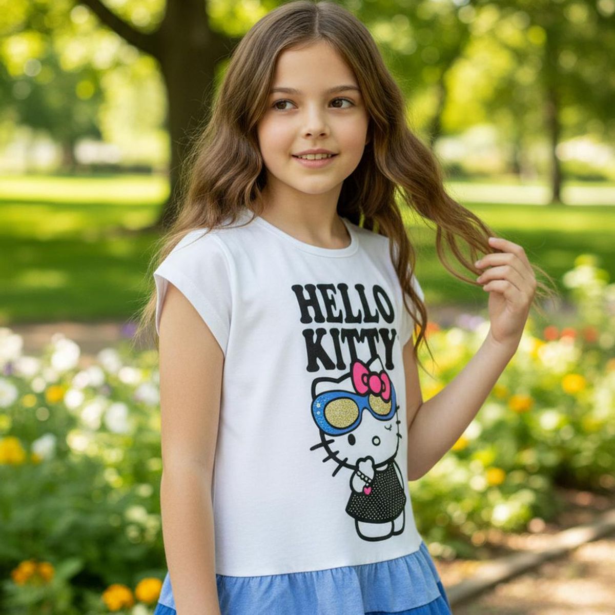 HELLO KITTY - Polera Niña Hello Kitty