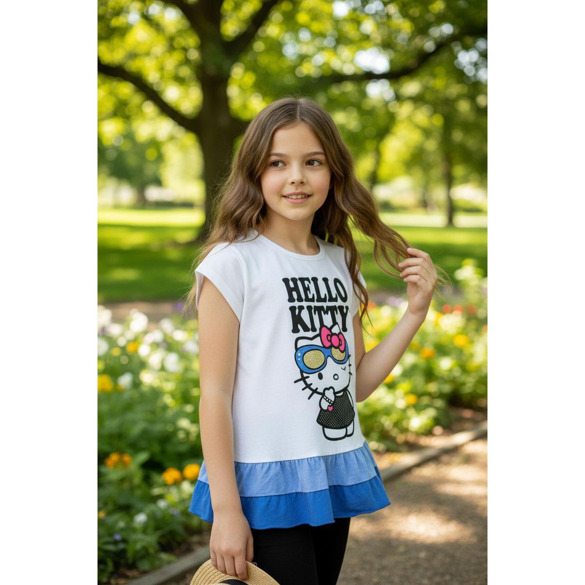 HELLO KITTY - Polera Niña Hello Kitty