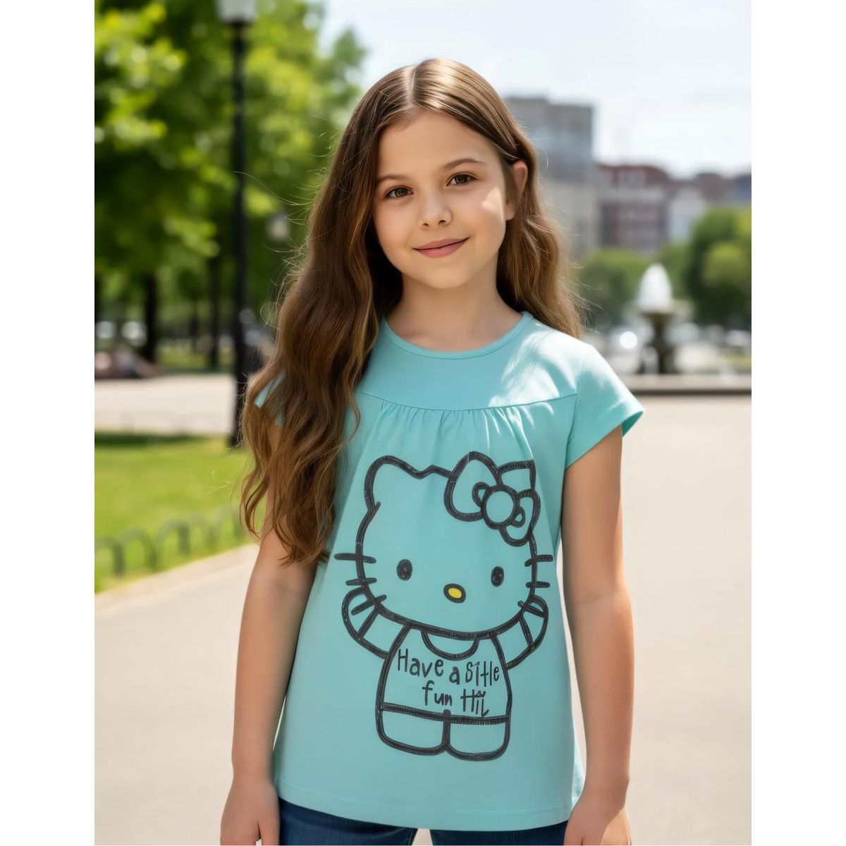 HELLO KITTY - Polera Niña Hello Kitty