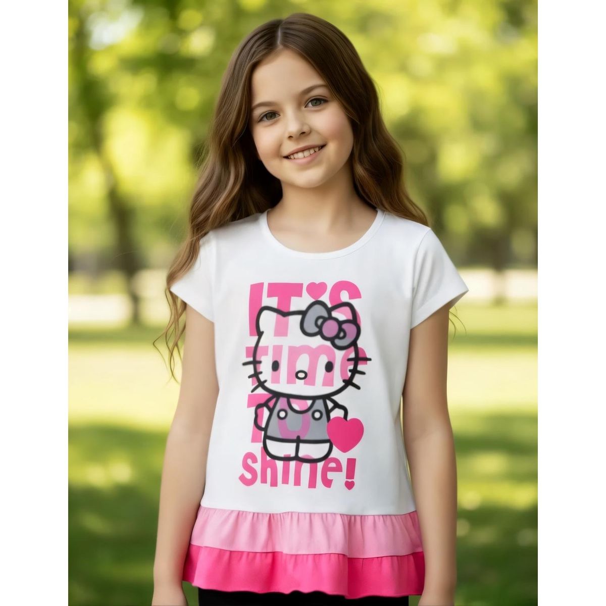 HELLO KITTY - Polera Niña Hello Kitty