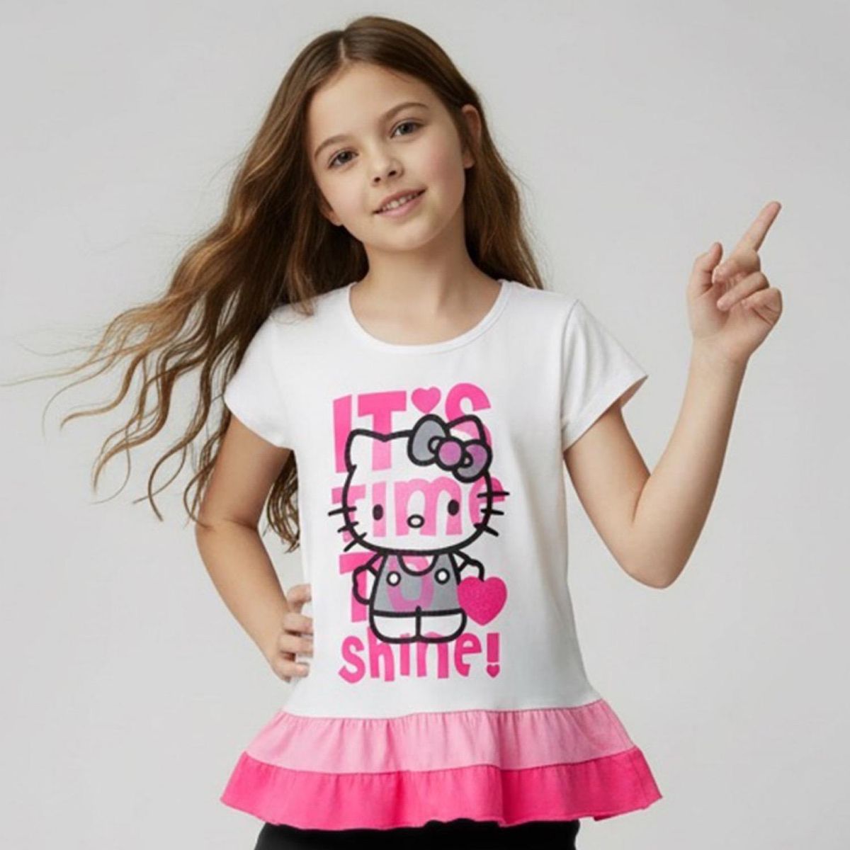 HELLO KITTY - Polera Niña Hello Kitty