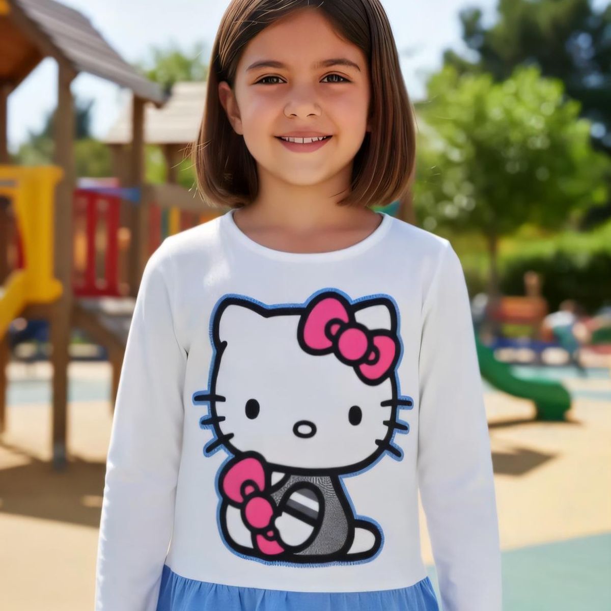 HELLO KITTY - Polera Niña Hello Kitty