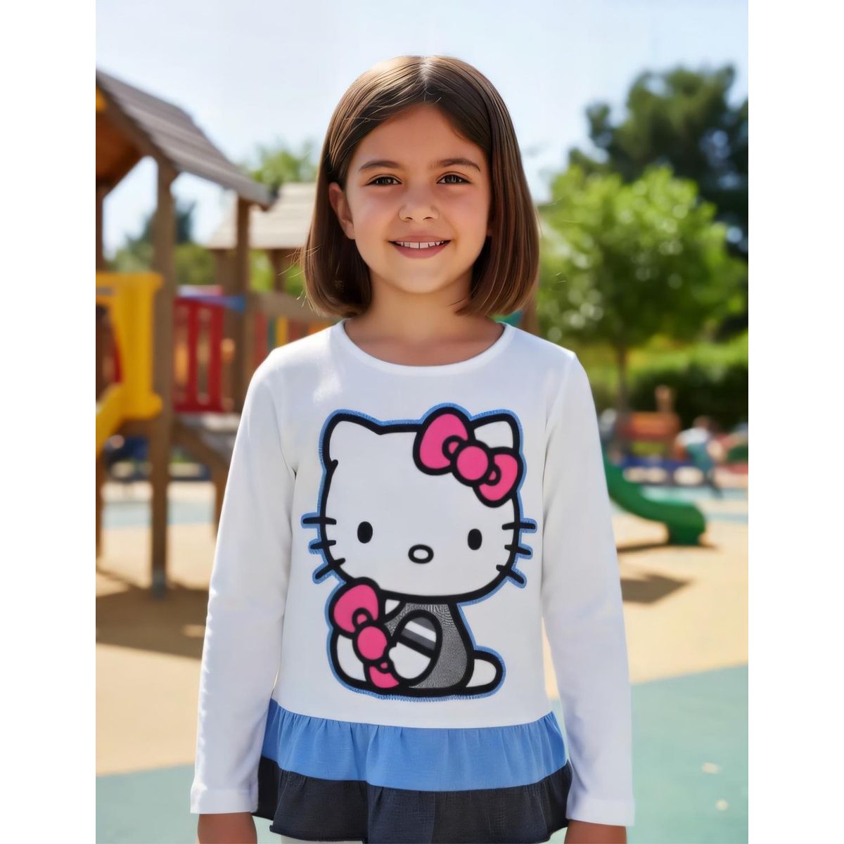 HELLO KITTY - Polera Niña Hello Kitty