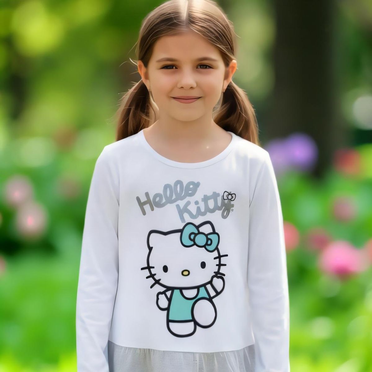 HELLO KITTY - Polera Niña Hello Kitty