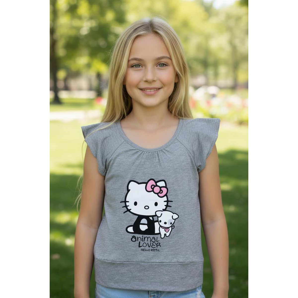 HELLO KITTY - Polera Niña Hello Kitty