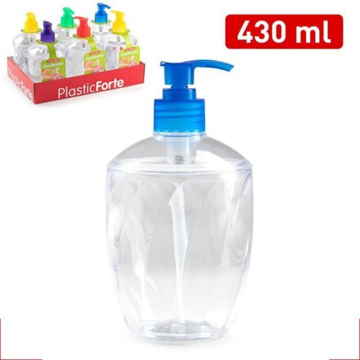 OEM - DISPENSADOR DOSIFICADOR DE JABON TRANSPARENTE