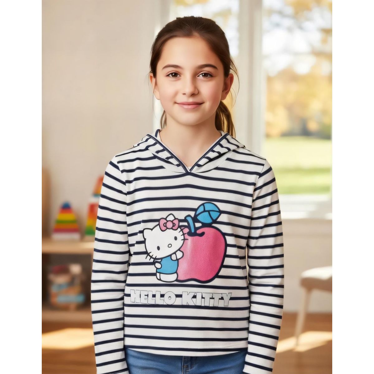 HELLO KITTY - Polera Niña Hello Kitty