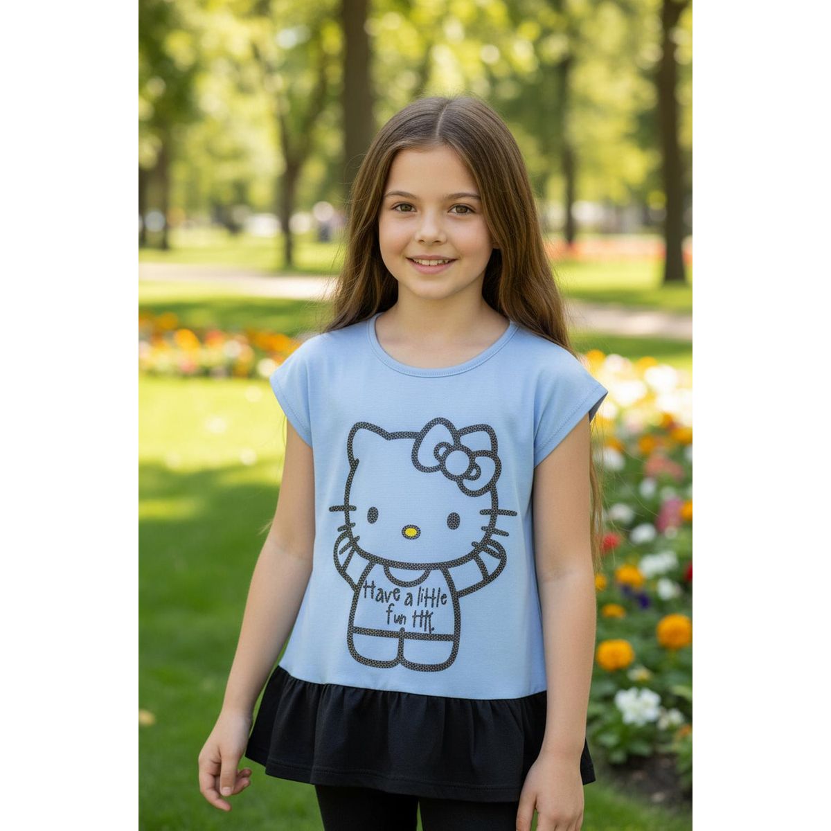 HELLO KITTY - Polera Niña Hello Kitty