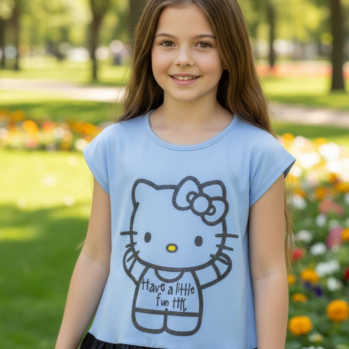 HELLO KITTY - Polera Niña Hello Kitty