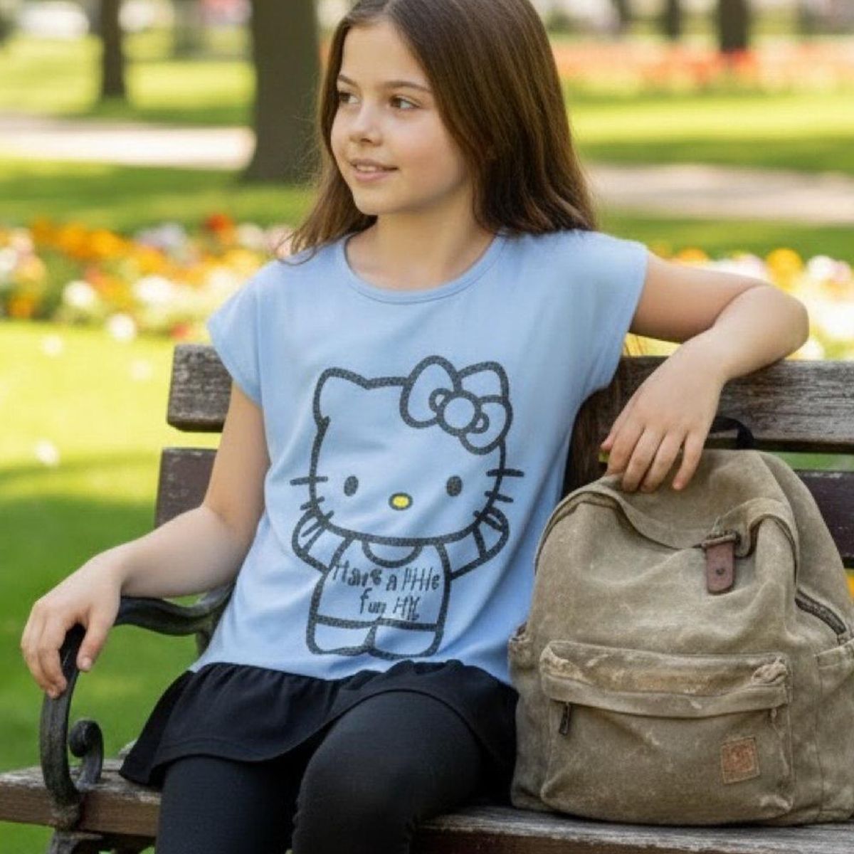 HELLO KITTY - Polera Niña Hello Kitty