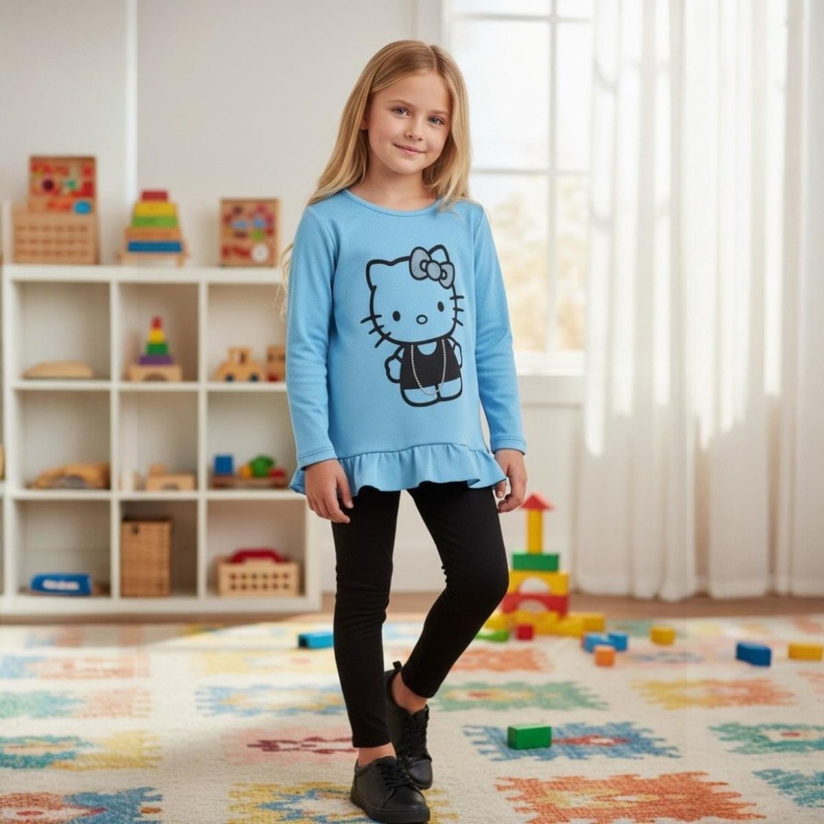 HELLO KITTY - Polera Niña Hello Kitty