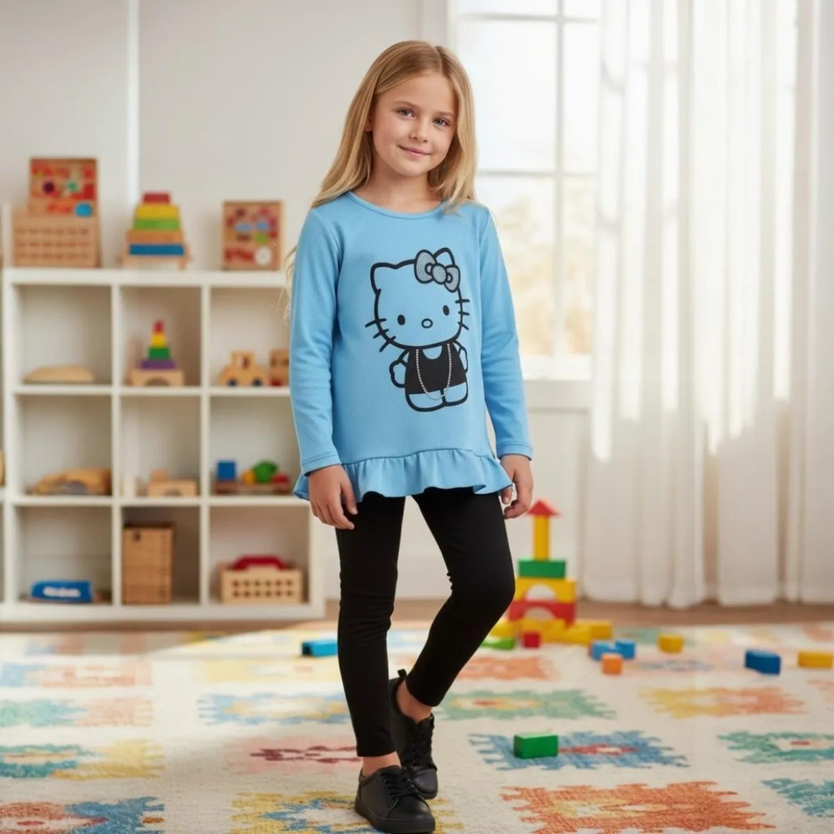 HELLO KITTY - Polera Niña Hello Kitty