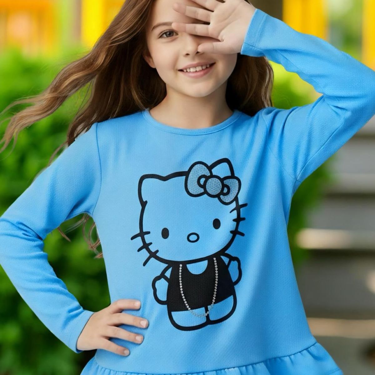 HELLO KITTY - Polera Niña Hello Kitty