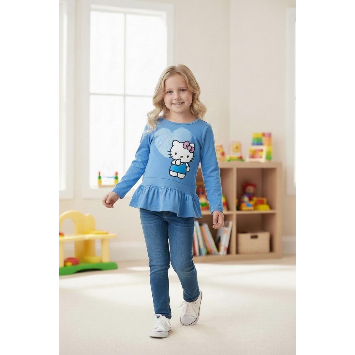 HELLO KITTY - Polera Niña Hello Kitty