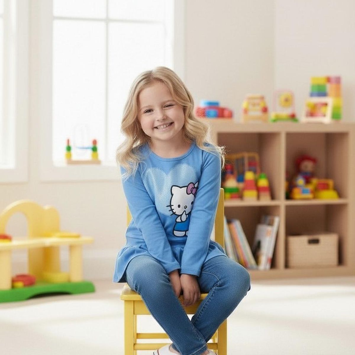 HELLO KITTY - Polera Niña Hello Kitty