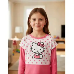 HELLO KITTY - Polera Niña