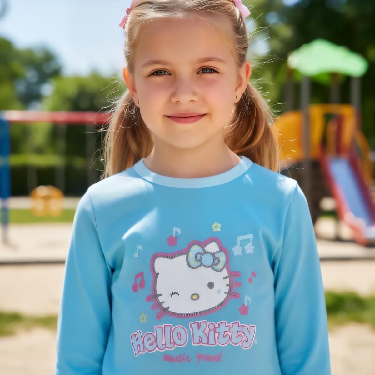HELLO KITTY - Polera Niña Hello Kitty
