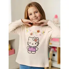 HELLO KITTY - Polera Niña