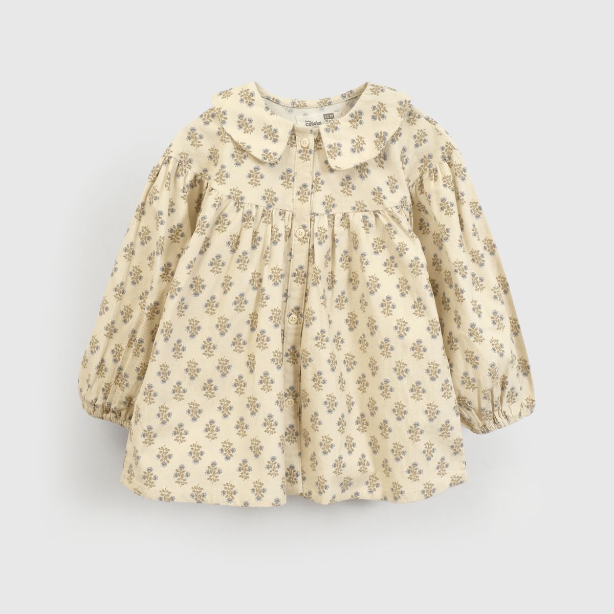 COLLOKY - Vestido Bebé niña Café 56454 Colloky