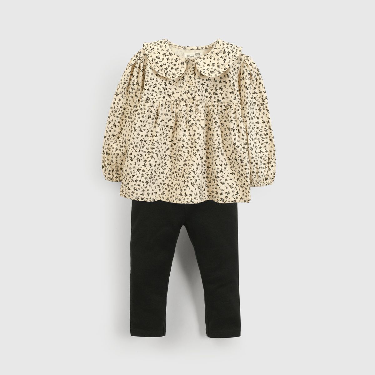 COLLOKY - Vestido Bebé niña Negro 56457 Colloky